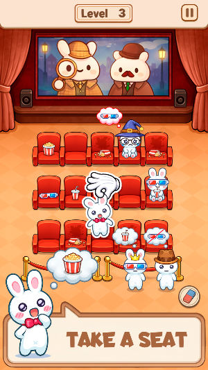 Sit Down Please: Puzzle Game Screenshot 0