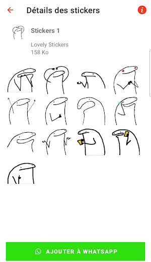 Stickers Flork -WAStickerApps Screenshot 3