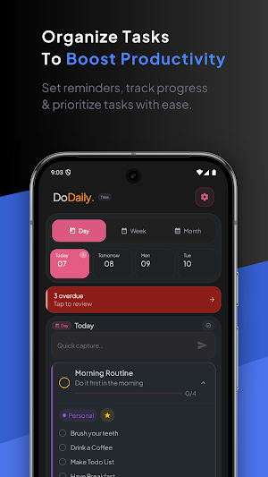 ToDaily - Daily Planner & Task Screenshot 1