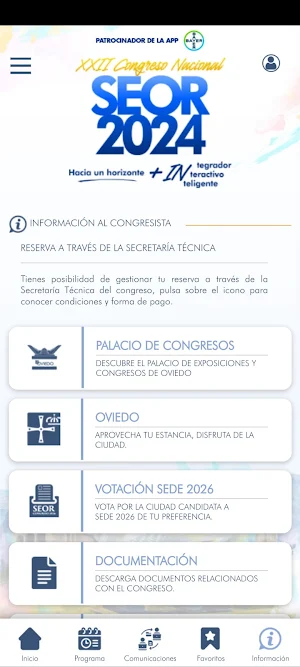CongresoSEOR24 Screenshot 2