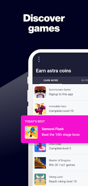 alpha - Play and earn rewards Screenshot 1