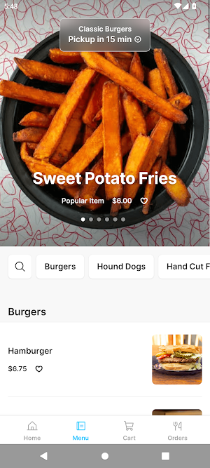 Classic Burgers Screenshot 1