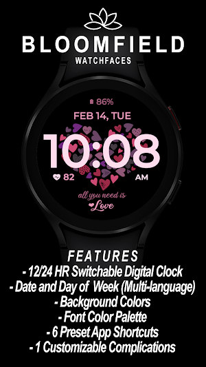 Love Watchface Screenshot 1