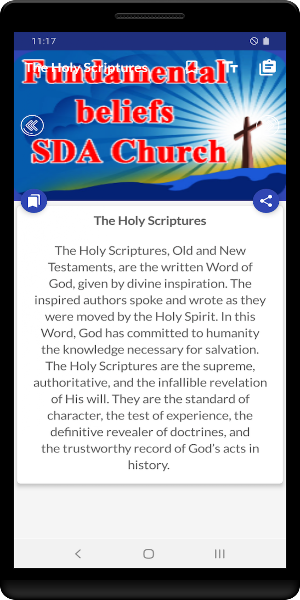 Fundamental beliefs SDA Church Screenshot 1