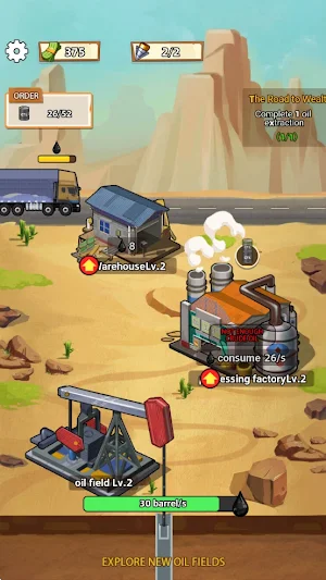 Oil digging diary Screenshot 2