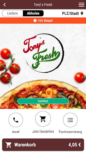 Tony’s fresh Screenshot 0
