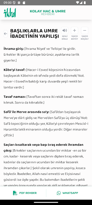 İkbal Hac-Umre Klavuzu Screenshot 3