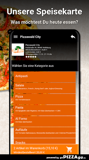 Pizzawald City Wolfsburg Screenshot 3