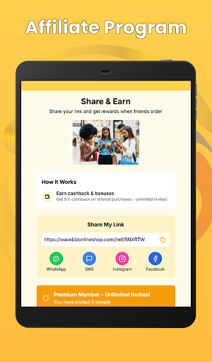 Wavebiz Online Shop Screenshot 0