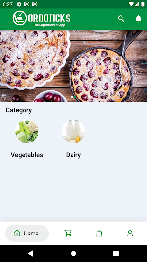 ORDOTICKS -The Supermarket App Screenshot 0