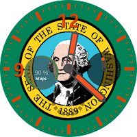 Washington Flag Watchface