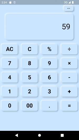 The Calculator - neumorphism Screenshot 1