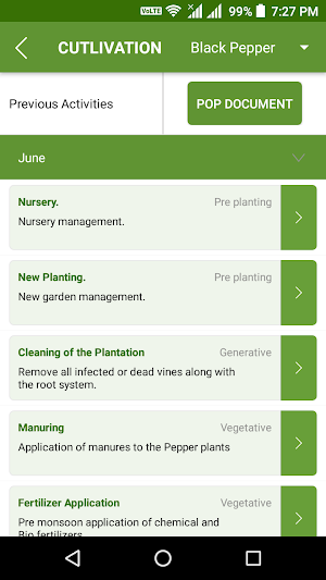 Sri Lankan Pepper Farmers App - IPC Screenshot 1