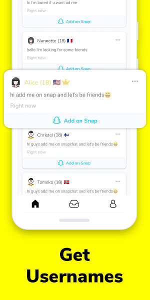 Add Friends for Snapchat - FindFriends Screenshot 2