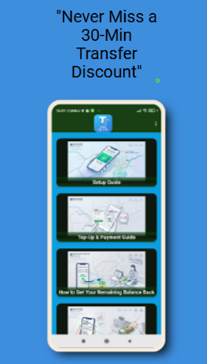 Mobile T-Money Guide Screenshot 1
