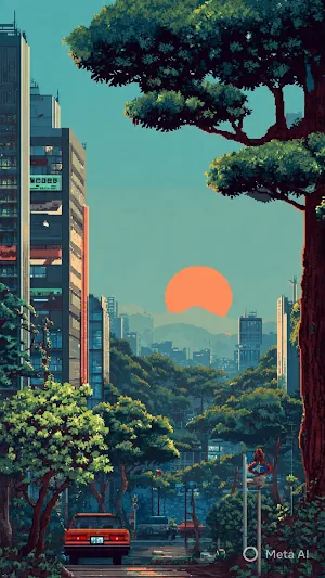 8-Bit Art Wallpapers Screenshot 3