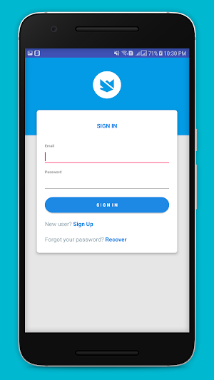 Login UI Designs for Android Screenshot 1