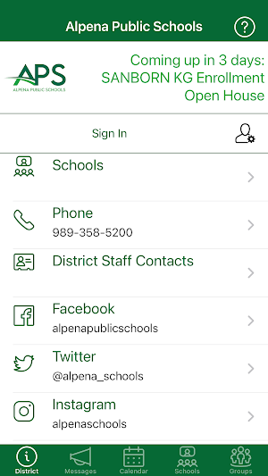 Alpena Public Schools Screenshot 0
