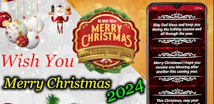 Merry Christmas Wishes 2024 Screenshot 0