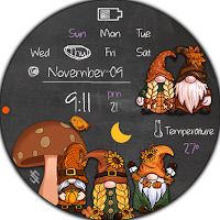 BFF23- Thanksgiving day Gnomes
