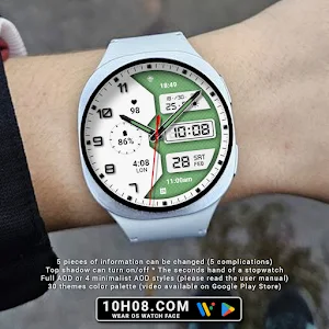 Watch face 10h08.com #129 Screenshot 3
