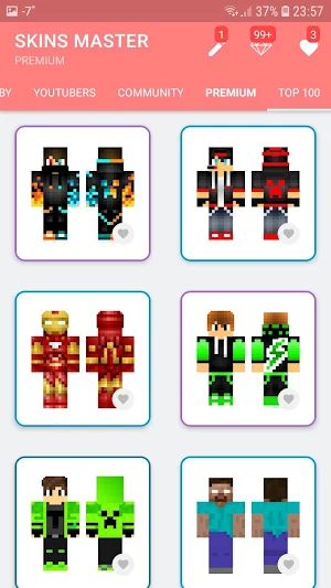 Skins MASTER for MINECRAFT PE(30000 Skins +Editor) Screenshot 1