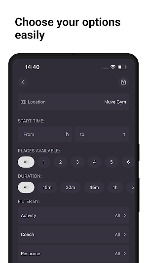 Muve Gym Screenshot 3