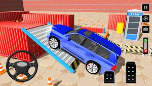 Prado parking Modern Car Parking: car games 2020 Screenshot 1