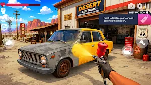 The Long way Desert Road Screenshot 1