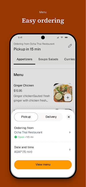 Ocha Thai Restaurant Screenshot 2