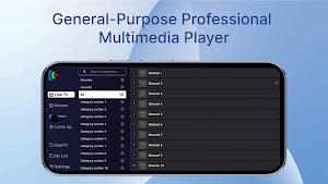 Tivimagic Player - M3U & XC Screenshot 0