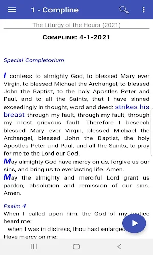Liturgy of the Hours (2021) Screenshot 2