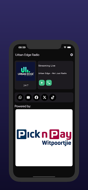 Urban Edge Radio Screenshot 2