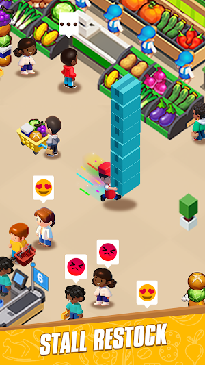 Supermarket Tycoon：Idle Games Screenshot 1