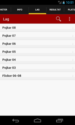 Norrköping Innebandycup Screenshot 2