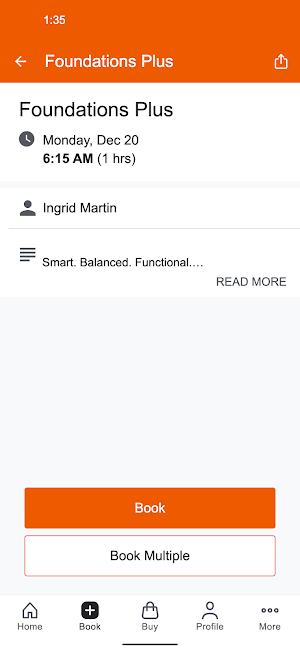 Balanced Fitness Studios Screenshot 2