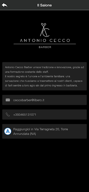 AntonioCeccoBarber Screenshot 1