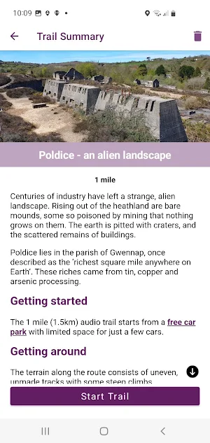 Places and Trails Screenshot 1