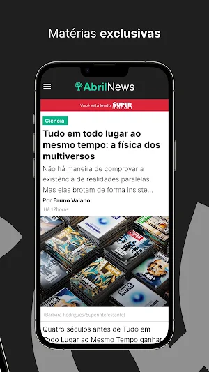 Abril News Screenshot 1