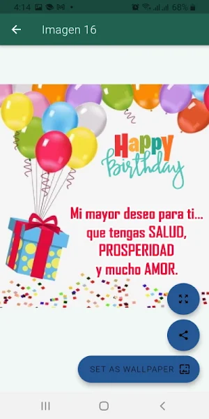 Feliz cumpleaños Screenshot 3