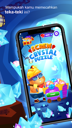 Crystal Screw Puzzle Screenshot 0