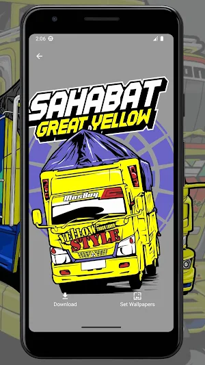Wallpaper Truk Oleng Screenshot 3
