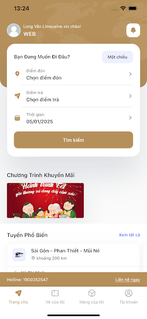 Long Vân Limousine Screenshot 0