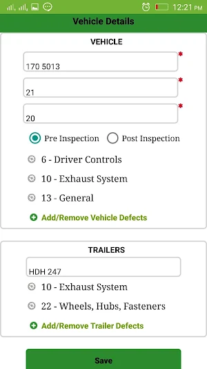 MaTrack DVIR Screenshot 3