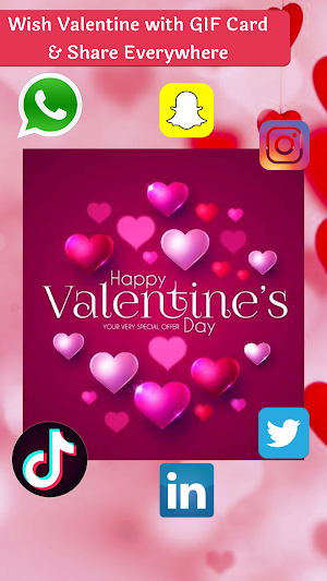 Valentine Day GIF & Stickers Screenshot 2
