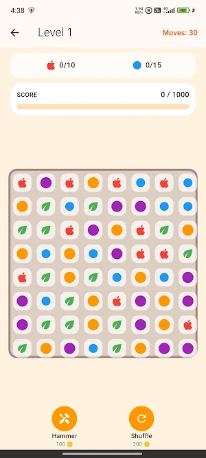 Match Three: Doodle Puzzle Screenshot 3