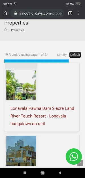 Innoutholidays- bungalows in lonavala Screenshot 0