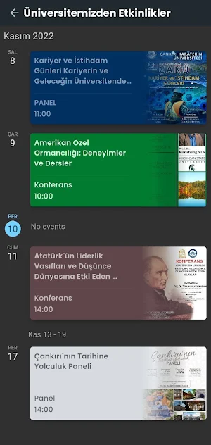 ÇAKÜ App Screenshot 1
