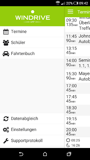 WINDRIVE App Screenshot 3