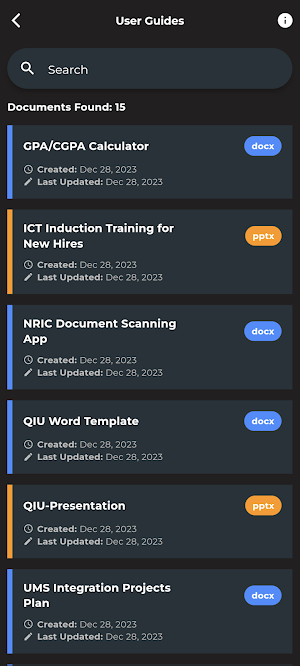 QIU Connect Screenshot 1